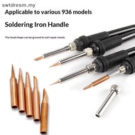 XXHZ 900M Soldering Iron Tips Set 1 Set K 2.4D 3C B I Pure Copper for 936 Handle Clean Soldering for