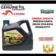 Perodua Genuine Engine Oil Mineral 10W30  3L Original For Perodua Viva  Kancil  Kelisa  SERVICE CENT