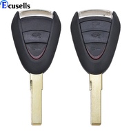 Replacement 2 Button / 3 Button Key Shell CASE For porsche Boxster/Cayman 911/997 Carrera and 911 Ta