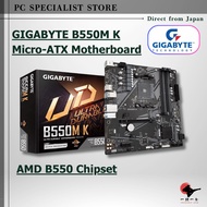 GIGABYTE B550M K Micro-ATX Motherboard with AMD B550 Chipset