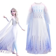 {Sweet Baby} Girls Snow Queen Ailsa Costumes Dress Kids Frozen 2 Princess Cosplay Dress For Birthday Party Dresses For 4 5 6 7 9 10 yrs 102