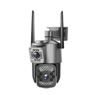 Samsung  กล้องวงจรปิด 2 เลนส์  กล้องวงจรปิดไร้สาย 360 wifi 2024 กล้อง V380 Pro HD 5MP IP Securety CCTV Camera กล้องวงจรปิดไ  กล้องกันน้ำ