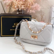 Jims Honey Janice Sling Bag - Tas Selempang Wanita Mini Unik - Tas Mutiara