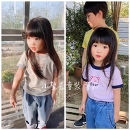 Little Surprise Home B Summer Children Pure Cotton Cartoon Printed Short t Sleeve 2692~2697