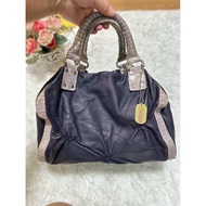 Genuine Leather Bag Renoma Brand From France