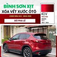 Sơn Xịt Xóa Vết Xước Cho Xe MAZDA CX-5 Màu ĐỎ PHA LÊ code 41V - SOUL RED Chính Hãng OH PAINT Chất Lư