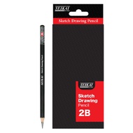 ดินสอสเก็ตซ์ 2B (กล่อง12แท่ง) ARTIST SEIKAI SE2800-2B