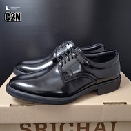 คัทชู รุ่น C2N หนังขัดมันเกรดพรีเมี่ยม พื้นยาง by Srichaigroup