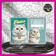 GB GOLD Cat Persian GoldBar 1g (Emas 999.9)