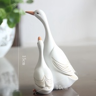 Countryside Animal Resin Mother and Child Duck Ornament Applicability Placement Balcony Courtyard Li
