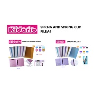 KIDARIO SPRING FILE & SPRING CLIP FILE A4