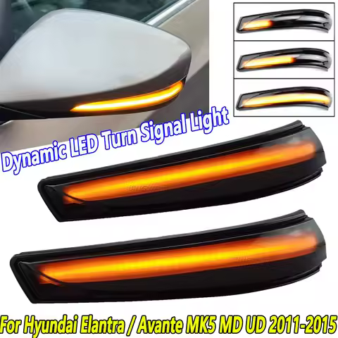Car Premium Quality Part For Hyundai Elantra Avante MK5 MD UD Veloster I30 GD 11-15 Side Rear Mirror