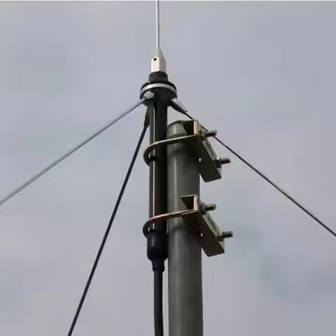 FM FM Transmitter Dedicated Iron Material 1/4GP Antenna for Campus Broadcasting Transmission Antenna