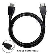 HITAM Hdtv CABLE v1.4 BLACK 1.5meter-5meter HDmi v1.4 BLACK