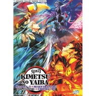 KIMETSU NO YAIBA 鬼滅之刃 SEASON 1-3 + MUGEN TRAIN ARC (VOL.1-55 END)+ MOVIES 2 IN 1+MV 7DISC ANIME DVD