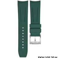 Tali Jam Tangan Iwc Replacement Strap Rubber Iwc Pilot Watch Chronograph 105.20 Terlaris