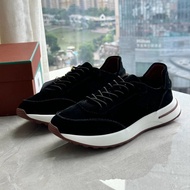 LP Loro Piana Nuo Elegant Men's Shoes Classic Style Jogging Shoes Men Men's Lace-Up Casual Shoes Spo