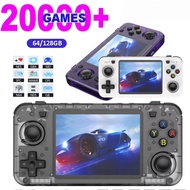 R36H Handheld Game Console 3.5-inch IPS Screen Linux Retro Video Games Player 3000 mAh 128G 20000e+ 