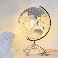 MINGZHUO | Luxury Transparent Light-Up Earth Globe Decor