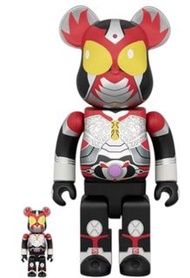日本 幪面超人 Agito 真 阿極陀 阿傑多 展 拉打 Shinning Form BearBrick 100% & 400％