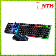 Bộ bàn phím và chuột G21b chuyên Game Led 7 màu