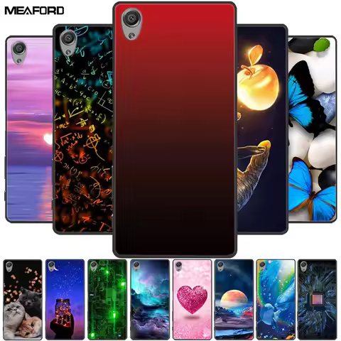 For Sony Xperia X Cases XA1 XA2 plus XZ1 Compact XZ2 XZ3 XZ4 Soft TPU Silicone Back Covers For Sony 