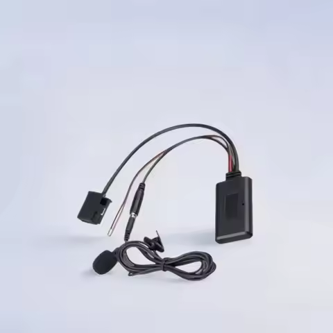 Popular 1x 12V Car Accessories O HIFI Cable Adaptor Bluetooth 5.0 and Microphone for E16751 for E54 