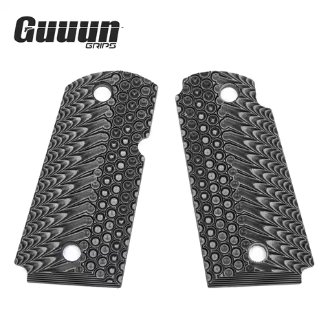 Guuun G10 Grips for Kimber Micro Carry 9 9mm Grips G10 Grips, OPS Tactical Texture