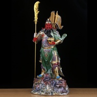 Guan Gong God of Wealth Guan Yu Buddha Statue Garden Office Resin Statue