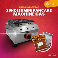 25 Holes Dorayaki Machine Gas Dutch Mini Pancake Poffertjes Maker Dorayaki Maker Baby Pancake Maker