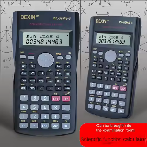 Scientific Calculator, Black, Function Calculator Student Exam Specialized Multifunctional Scientifi