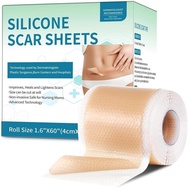 Pumkot Professional silicone scar patch (1.6" x 120" Scar Roll-3M) - Scar Removal Treatment - Reusab
