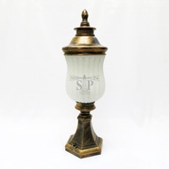 [Warehouse Clearance] Native Reap 0619B E27 Classic Outdoor Stand Gate Lamp For Pole / Pillar (Antiq