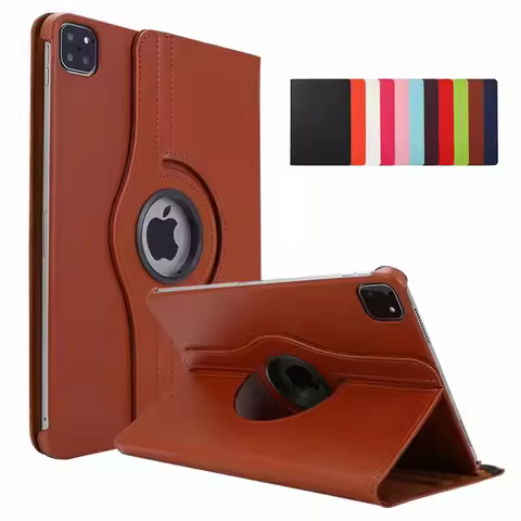 Coque For iPad Pro 13 Air 13 2024 Case 360 Rotating Stand Tablet For Funda iPad Pro 12 9 12.9 Case 2