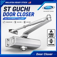 ST GUCHI Automatic Door Closer Hold Open Backcheck Penutup Pintu SGDC-523BC