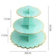 3 Tier Cup Cake Desert Kuih Display Stand Party Decoration Kek