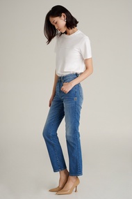 Mc jeans กางเกงยีนส์ผู้หญิง ทรงกระบอกขาตรง (Straight) MFIZ228