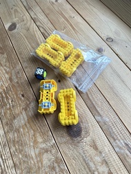 Lego Part Yellow Vehicle Base 5x10x2 1/2 w/ Mudguards No 11650c02