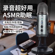 Usb microphone Live asmr Recording Voice Control Himalayan Dubbing Setting Game Voice Sound Card