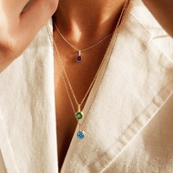 Luxe4351 - Birthstone Necklace