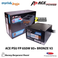 650 Watt PSU | 80 Plus Bronze | ACE POWER FP 650 V2 80+ Bronze FP650 Power Supply