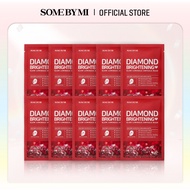[SOME BY MI] Red Diamond Glow Luminous Ampoule Mask [10ea](Brightening,Dull Skin,Citrus Scented)