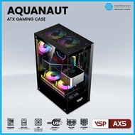 Case VSP AX5 Gaming computer Case [BLACK] 2 glass sides ATX/Micro ATX/Mini ATX (fan not included)