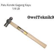 OwelTeknik9 - Wooden Handle Bun Hammer 1/ 4 Lb, 3/s 4 Lb, 1 Lb, 11/s 2 Lb EIFFEL