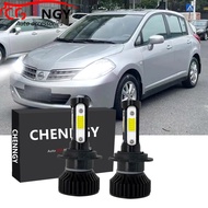 FOR Nissan Latio C11 2007-2014 (Headlight Lamp) - Front LED Headlight Bulbs Conversion Kit 6000K 12V