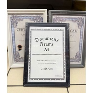 A4 Certificate Frame Home Decor Photo Cert Frame A4 Frame Sijil Gambar
