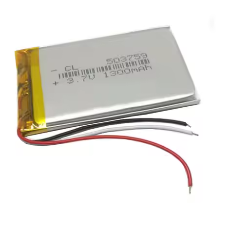 3.7V 1300mAh 503759 Rechargeable Lipo Battery For Steelseries Arctis 1 3 7 Headset Headphone Bluetoo