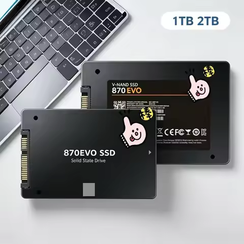 2026New disque SSD 4 à 870 EVO avec disque dur interne 1 à 2 pour ordinateur portable et ordinateur 