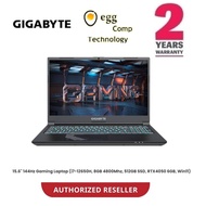 GIGABYTE G5 MF5 GAMING LAPTOP ( I7-12650H, 8GB 4800MHZ, 512GB SSD, RTX4050 6GB, WIN11, 15.6 FHD 144H