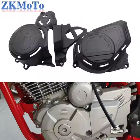 For ZS172FMM-5 Engine ZongShen PR250 Engine AJ1 KEWS Motorcycle Engine Clutch Guard Water Pump Cover